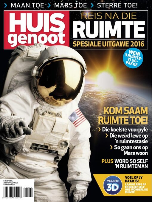 Title details for Huisgenoot Reis na die Ruimte by Media 24 Ltd - Available
